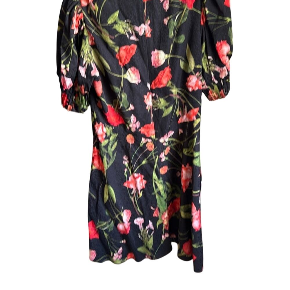 Ted Baker Sienno Mini Puff Sleeve Dress - Picture 7 of 9